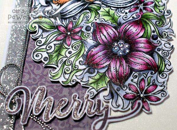 Flowering Santa Digi Digital Stamp Set