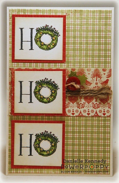 Bottlebrush Holiday Stamp Set