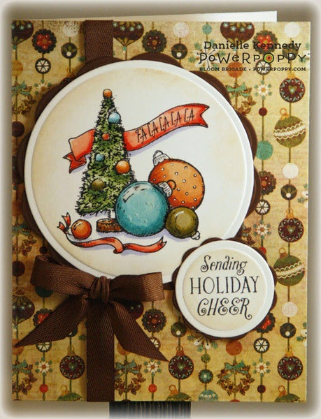 Bottlebrush Holiday Stamp Set