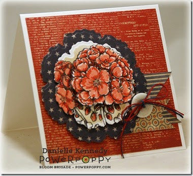 Geraniums Digital Stamp Set