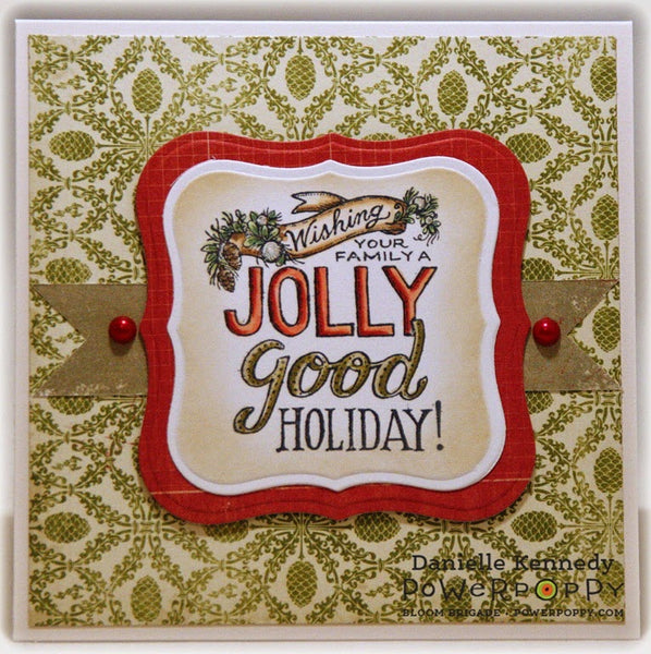 Handlettered Jolly Good Digital Stamp Set