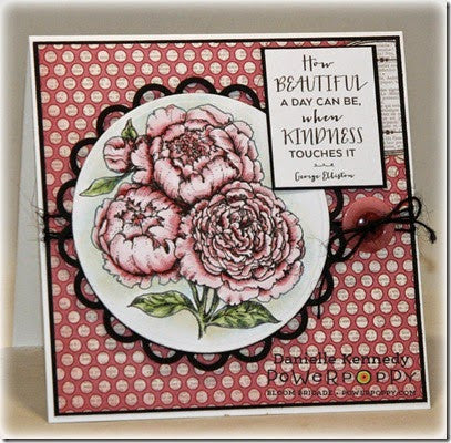 Peonies Digital Stamp Set