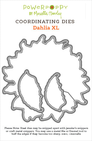 Dahlia XL Coordinating Dies