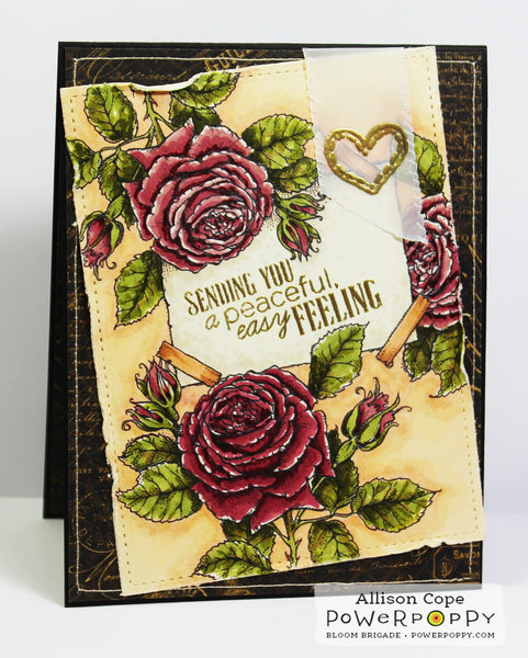 La Vie en Rose Digital Stamp Set