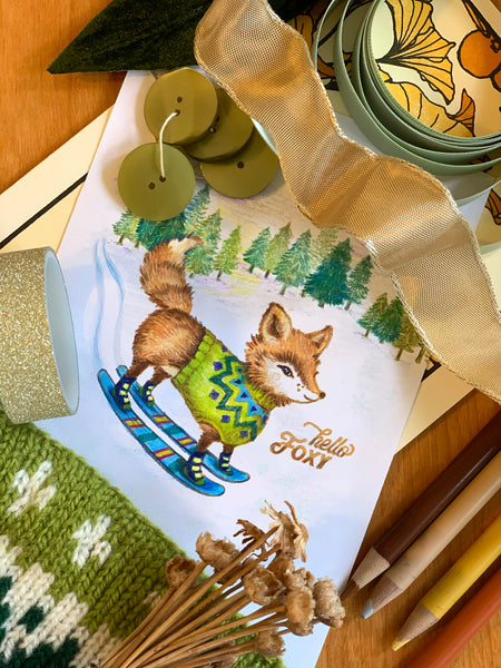 Forest Fellas: Finnian Fox Digital Stamp Set