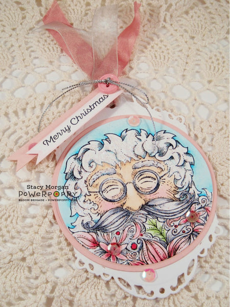 Flowering Santa Digi Digital Stamp Set