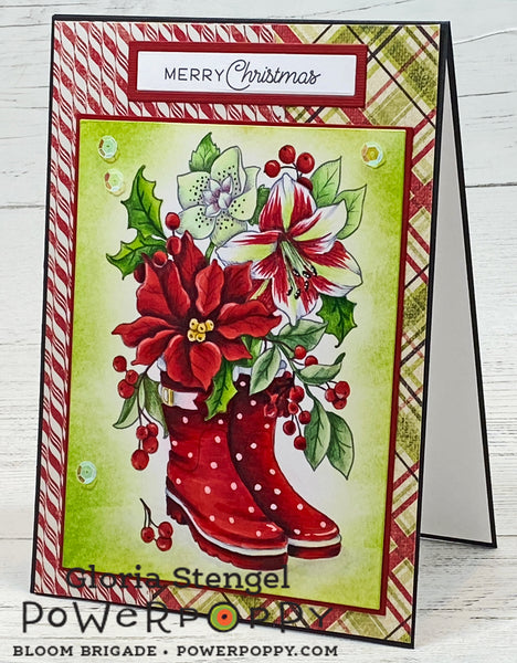 Garden of Gratitude Clear Polymer Stamp Set