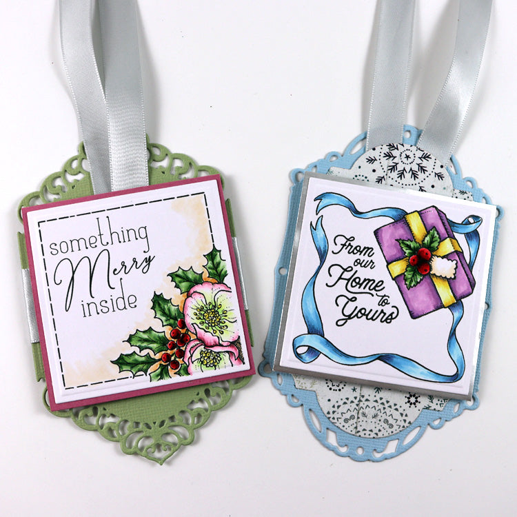 Hand drawn and handmade gift tags set 'Made with Love' set of ten hand -  Exiarts & Ecocrafts