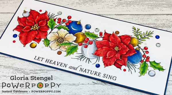 Winter Flora Digital Stamp Set