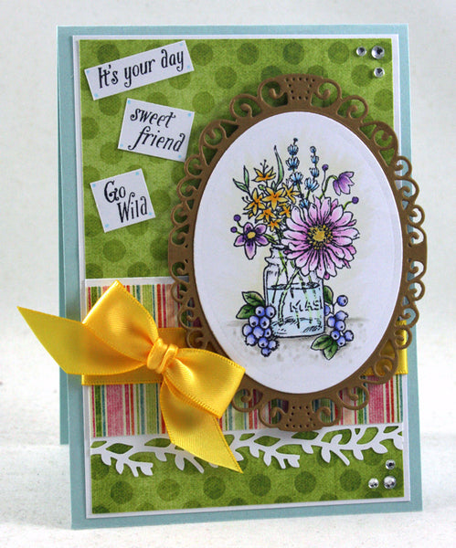 Wildflower Mini Digital Stamp Set