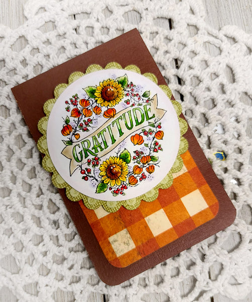 Bittersweet Thanks Digital Coloring Page