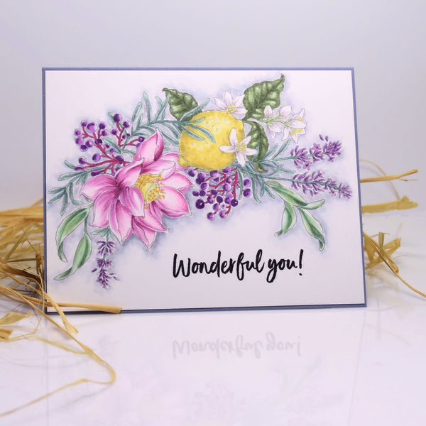 Healing Bouquet Digital Stamp Set