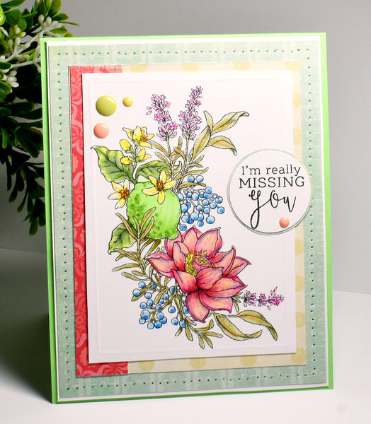 Healing Bouquet Digital Stamp Set