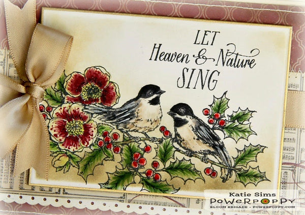 Heaven and Nature Sing Stamp Set