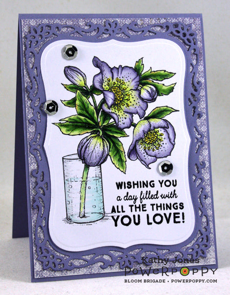 Hellebores Digital Stamp Set