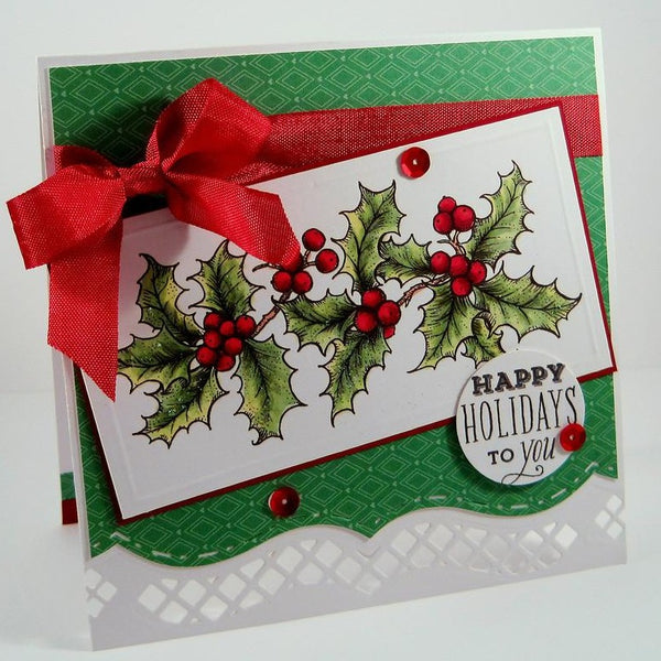 Hollyberries Digital Stamp Set