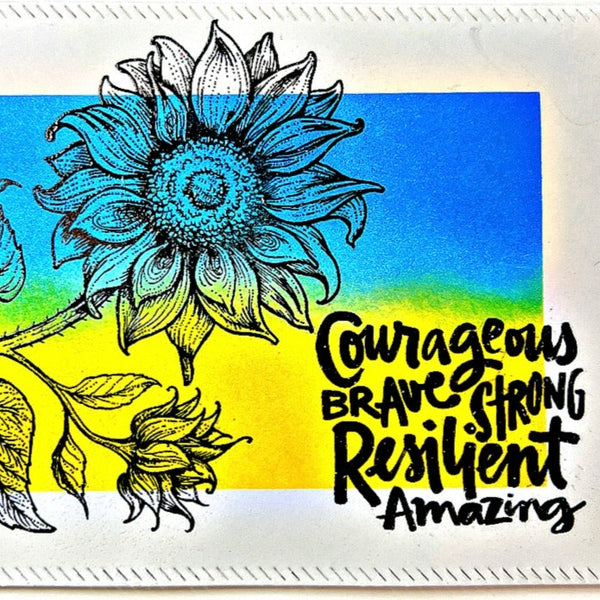 Sunflower Power Digital Stamp Set