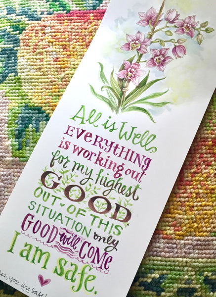 Orchid Cascade Digital Stamp Set