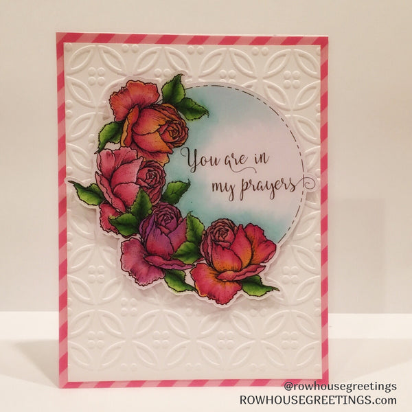 Rose and Chamomile Digital Stamp Set