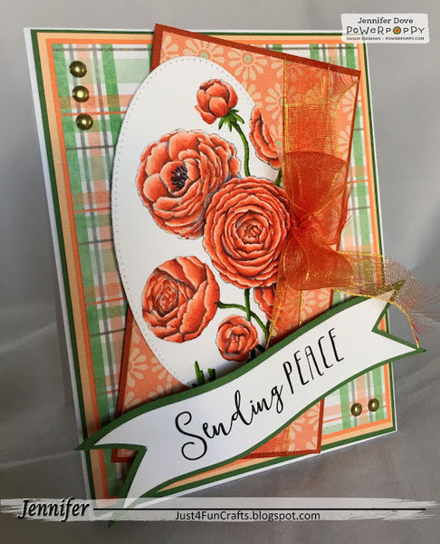 Ranunculus Digital Stamp Set