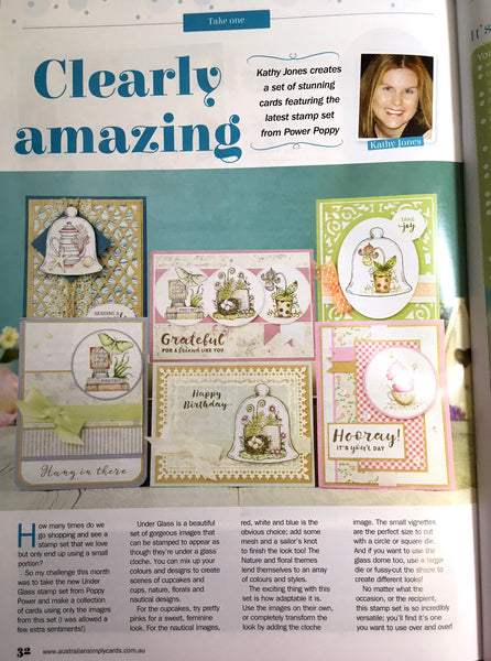 Under Glass Stamp Set