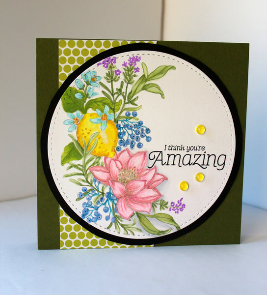 Healing Bouquet Digital Stamp Set