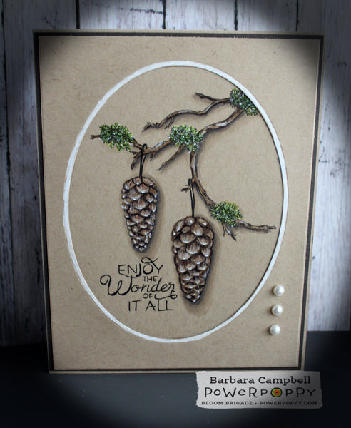 Enchanted Branches: Woodland Clear Polymer Stamp Set