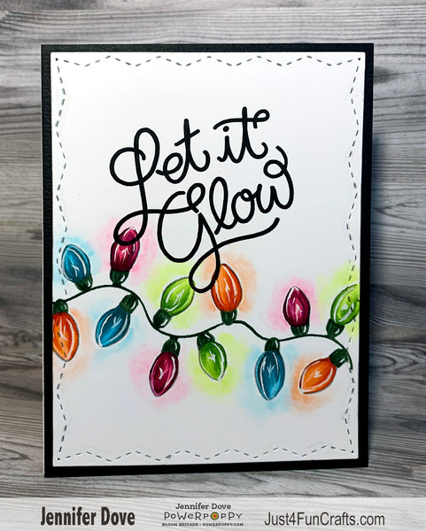 Let it Glow: Lights Digital Stamp Set