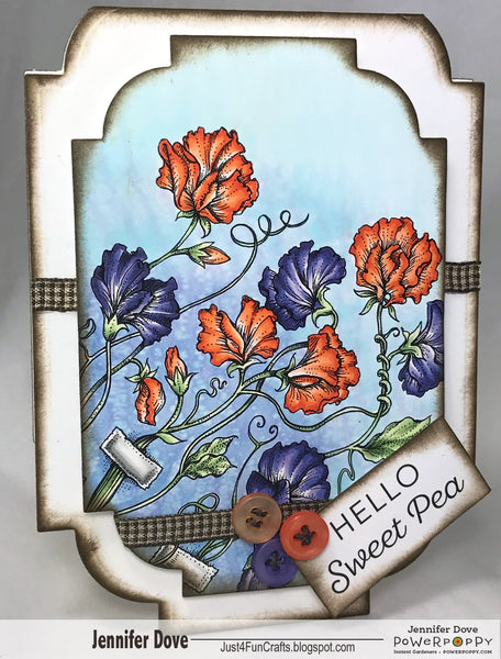 Sweet Pea Show Digital Stamp Set