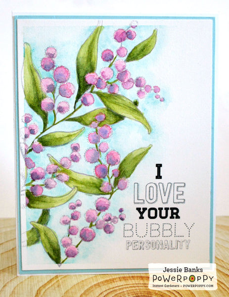 Bubbles and Fizz Digital Stamp Set