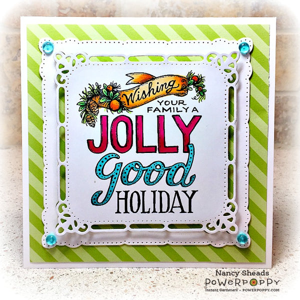 Handlettered Jolly Good Digital Stamp Set