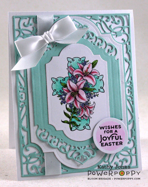 Joyful Lilies Digital Stamp Set
