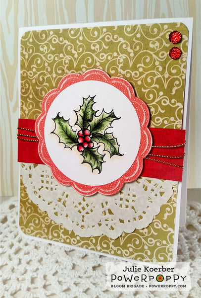Hollyberries Digital Stamp Set