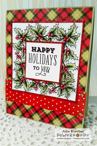 Hollyberries Digital Stamp Set