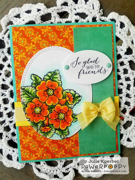 Primroses Digital Stamp Set