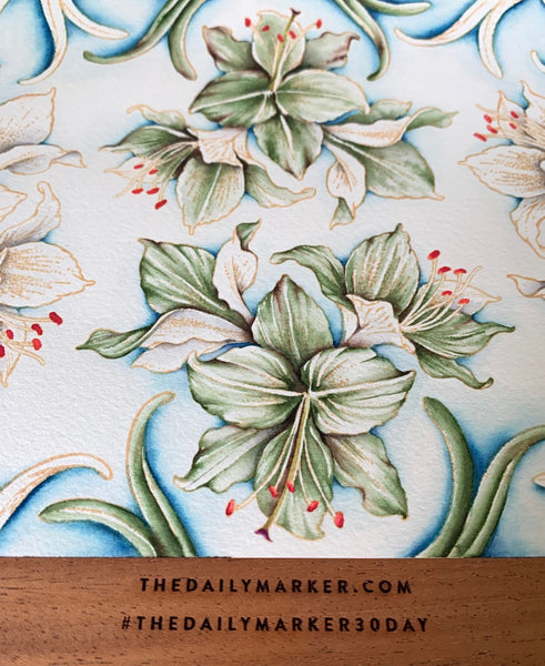 Amaryllis Digital Stamp Set