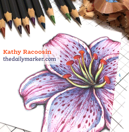 tiger lily stamp Alluring Lily Digital Stamp Set