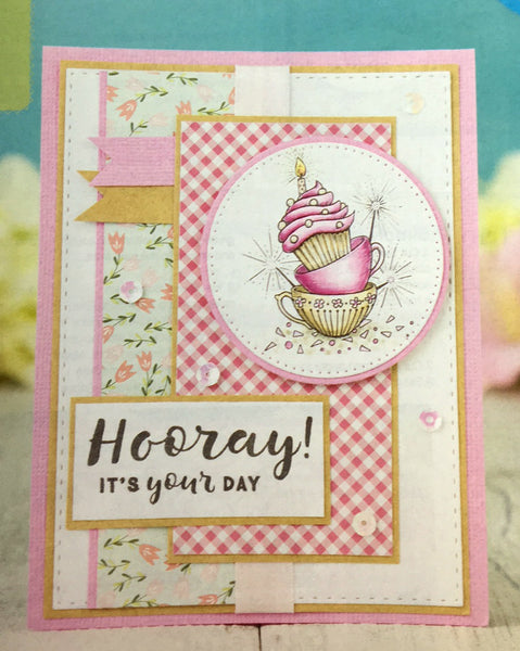 Cuppa Cupcake Digital Stamp Set
