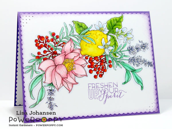 Healing Bouquet Digital Stamp Set