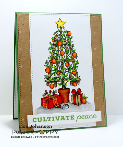 Garden of Gratitude Clear Polymer Stamp Set