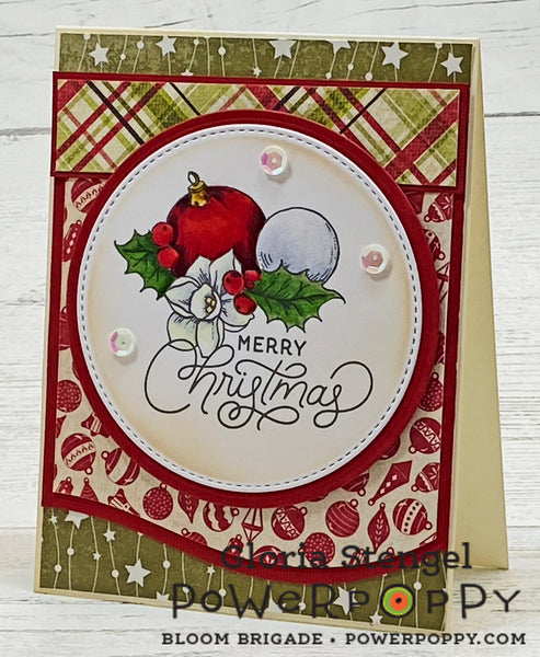 Let It Glow Clear Polymer Stamp Set