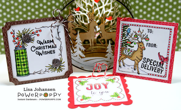 Handmade with Love Tags Digital Stamp Set