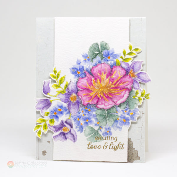 Luminous Bouquet Digital Stamp Set