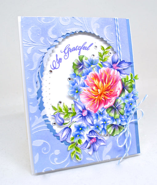 Luminous Bouquet Digital Stamp Set