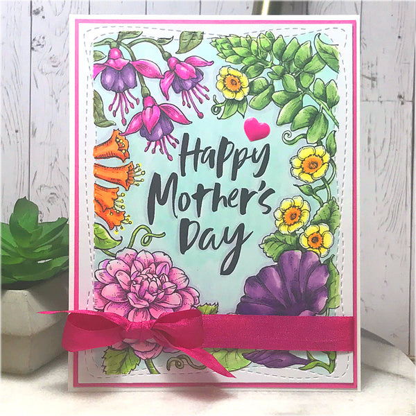 Hummingbird Paradise Digital Stamp Set