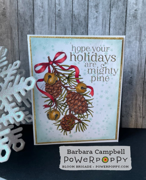 Mighty Pine Digital Stamp Set