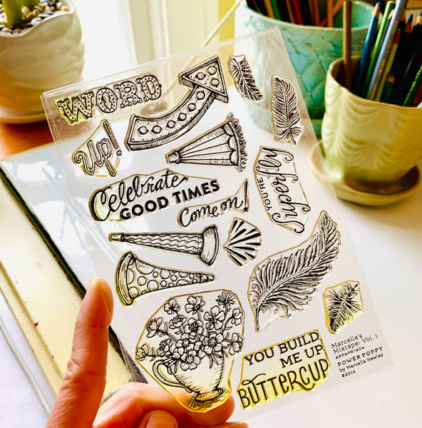 Mystery Bin: Marcella's Mixtape Stamp Set