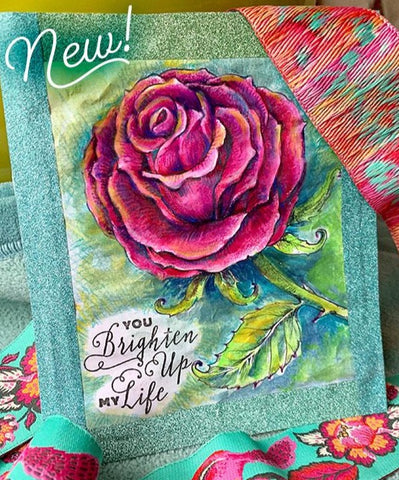 Vital Rose Digital Stamp Set