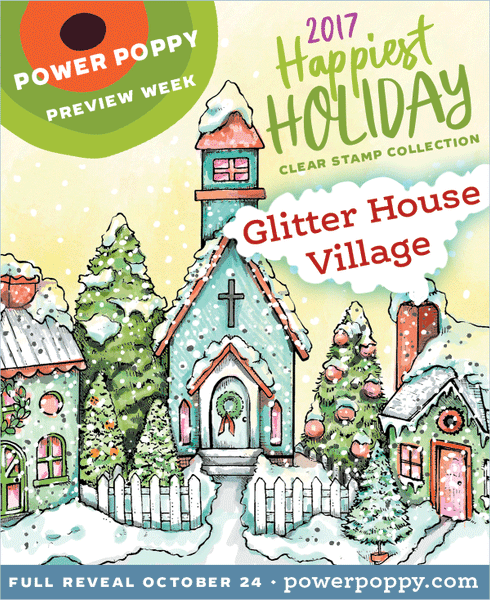 Glitter House Village Stamp Set