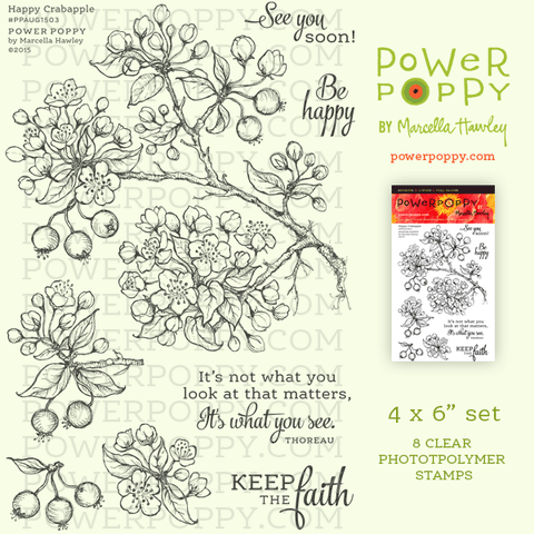 Happy Crabapple Stamp Set